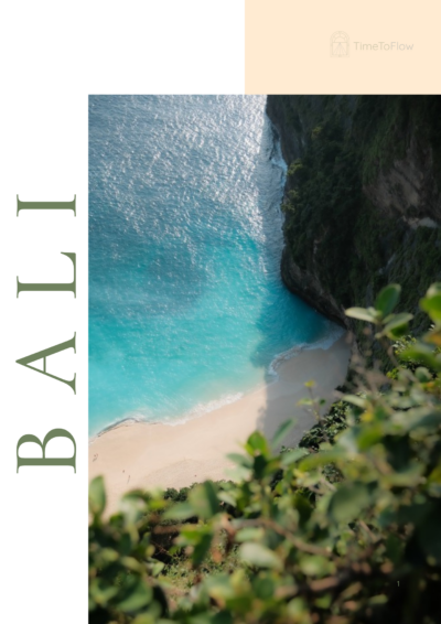 Bali útvonalterv fedlapja